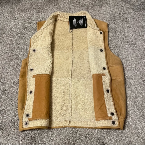 NWT Women’s Knight of New Zealand Lambskin Vest Size M - Picture 2 of 12